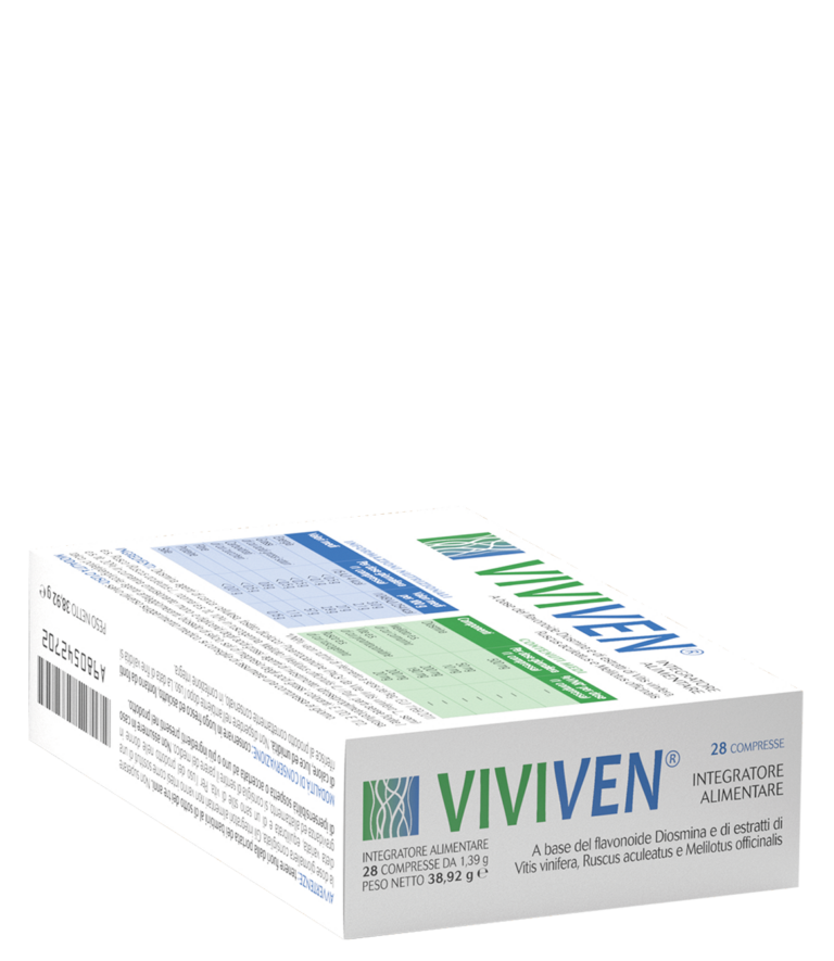 Viviven 28 compresse integratore per la circolazione